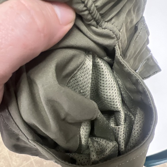 Duluth Trading Pants Womens 18x31* Green Nylon Blend Lightweight Stretch Pockets - Picture 9 of 9